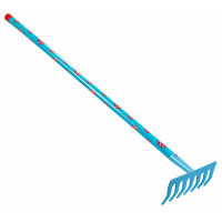 Граблі дитячі блакитні Штокер 7 зубців Kid's Garden Stocker 2325
