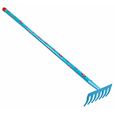 Граблі дитячі блакитні Штокер 7 зубців Kid's Garden Stocker 2325