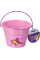 Дитяче відро металеве рожеве Штокер Kid's Garden Stocker 4913