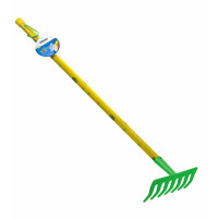 Граблі дитячі зелені Штокер 7 зубців Kid's Garden Stocker 2324