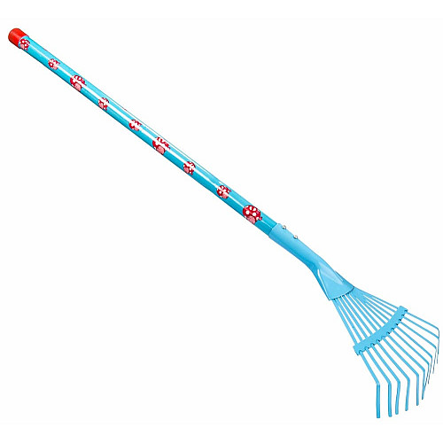 Граблі дитячі віялові блакитні Штокер Kid's Garden Stocker 2321