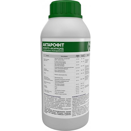 Биологический инсектицид – акарицид Актарофит 1 л Enzim Biotech