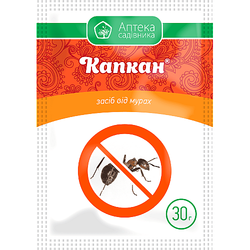 Інсектицид Капкан д.г. засіб від мурах Ukravit / Укравіт 30 г