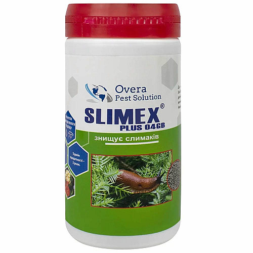 Инсектицид / молюскоцид от улиток и улиток Slimex Plus / Слимекс Плюс 04 GB 100 г, Overa Pest Solution