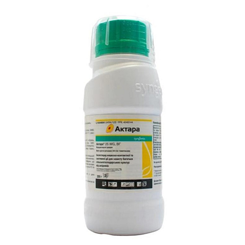 Інсектицид Актара 25 WG в.г. Syngenta / Сингента Швейцарія 250 гр