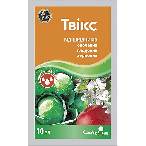 Інсекто - акарицид Твікс к.е. Сімейний сад 10 мл