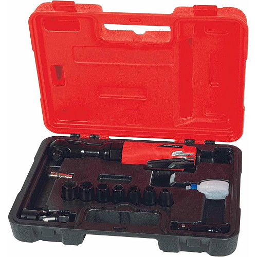 Отвертка пневматическая Einhell TC-PR 68, 6.3бар, 68Нм, 114л/мин, кейс, 1.23кг