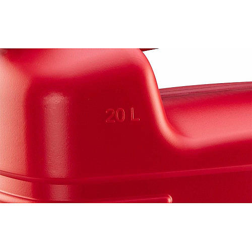 Канистра Neo Tools топливная 20л пластик HDPE, гибкий слив, 1.46кг, красный