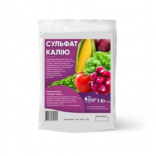 SoluPotasse (Солюпотасс), Сульфат калію, 1 кг