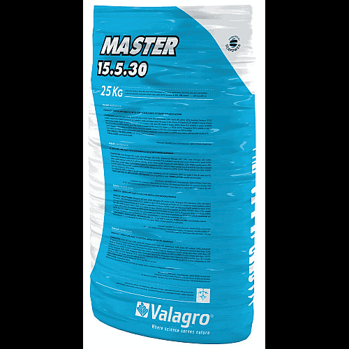Добриво Master (Мастер) 15-5-30 Valagro 25 кг