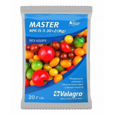 Добриво Master (Мастер) 15-5-30 Valagro 20 г