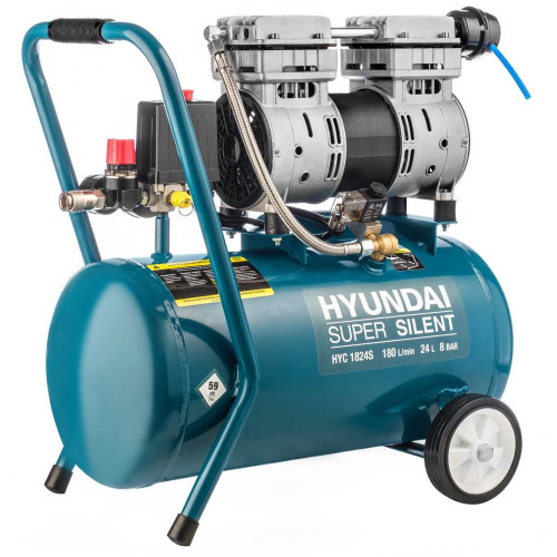 Безмасляний повітряний компресор HYC 1824SiU Hyundai