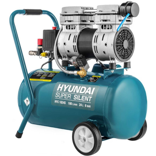 Безмасляний повітряний компресор HYC 1824SiU Hyundai