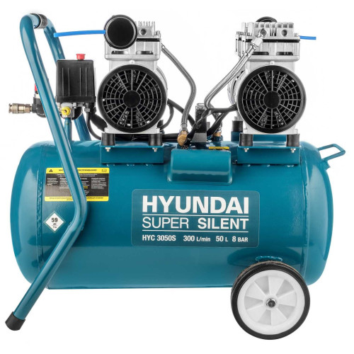 Безмасляний повітряний компресор HYC 3050SiU Hyundai