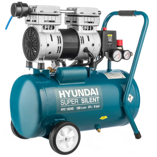Безмасляний повітряний компресор HYC 1824SiU Hyundai