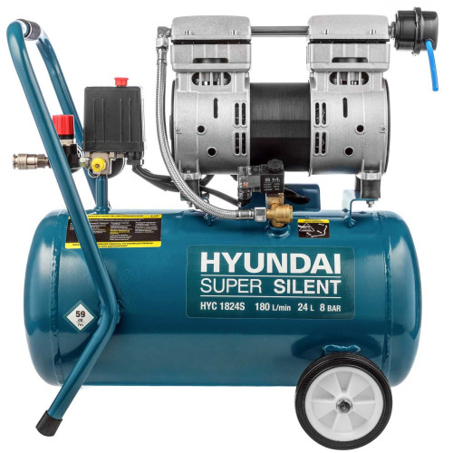 Безмасляний повітряний компресор HYC 1824SiU Hyundai