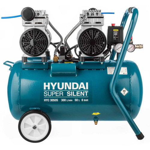 Безмасляний повітряний компресор HYC 3050SiU Hyundai