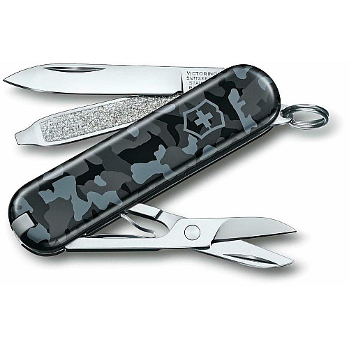 Ніж Victorinox Classic SD Vx0.6223.942 58 мм/7 функцій/син.камуфляж