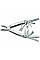 Мультитул Victorinox Swisstool Spirit X Plus 105мм/35функ + черный нейлоновый чехол