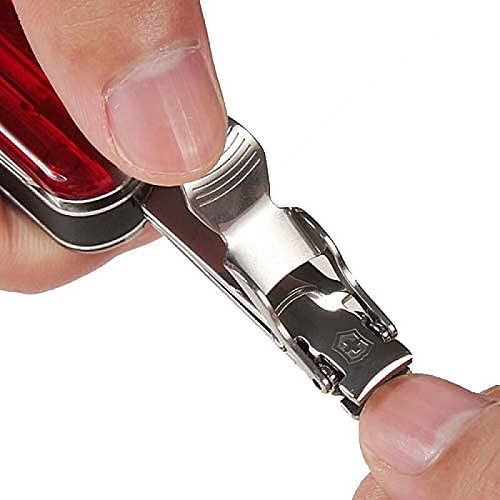 Ніж Victorinox NailClip 582 65мм/4функ/червоний