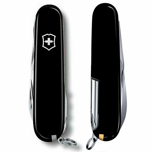 Нож Victorinox Deluxe Tinker 91мм/17функ/черный