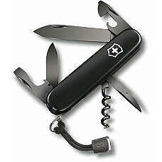 Ніж Victorinox Spartan Onyx Black 91мм/12функ/чорний
