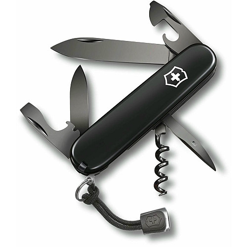Нож Victorinox Spartan Onyx Black 91мм/12функ/черный