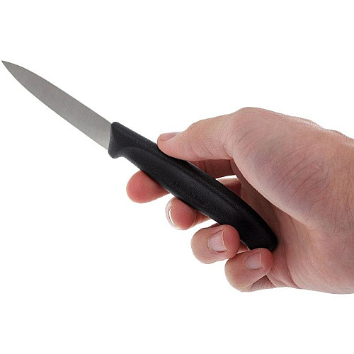 Кухонний ніж Victorinox SwissClassic Paring, 8 см, з чорн. ручкою