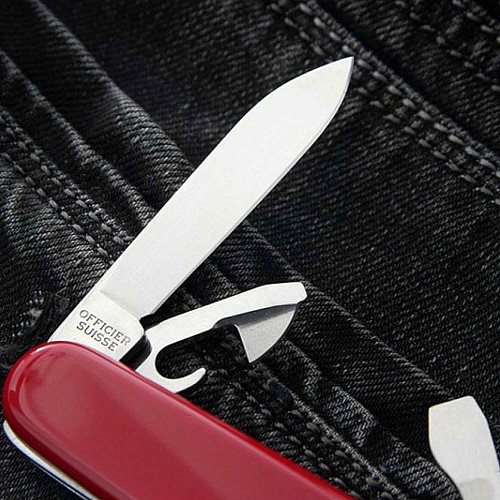 Ніж Victorinox Recruit 84мм/10функ/червоний