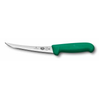 Кухонний ніж Victorinox Fibrox Boning Flex Vx5.6614.15, 15 см, із зел. ручкою