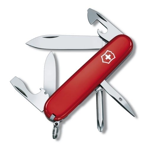 Ніж Victorinox  Tinker 91мм/12функ/червоний