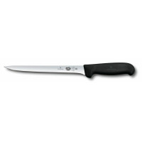 Кухонний ніж Victorinox Fibrox Filleting Flex, 20 см, з чорн. ручкою