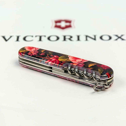 Ніж Victorinox Spartan Zodiac 91мм/12функ/Китайський зелений дракон/різнокольоровий