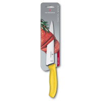 Кухонный нож Victorinox SwissClassic Carving, 19 см, с окт. ручкой, блистер