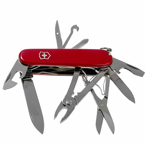 Ніж Victorinox Deluxe Tinker 91мм/17функ/червоний