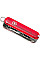 Ніж Victorinox NailClip 580 65мм/8функ/прозорий червоний