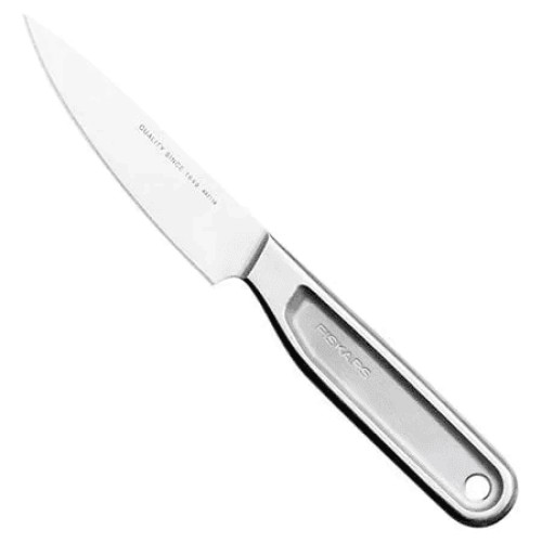Ніж для коренеплодів Fiskars All Steel, 10 см, сріблястий (1062887)