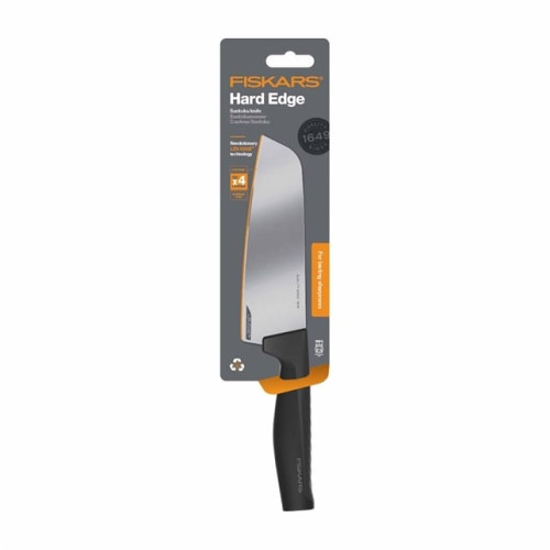 Fiskars Кухонний ніж Santoku Hard Edge, 16.1 см