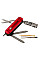 Ніж Victorinox NailClip 580 65мм/8функ/прозорий червоний