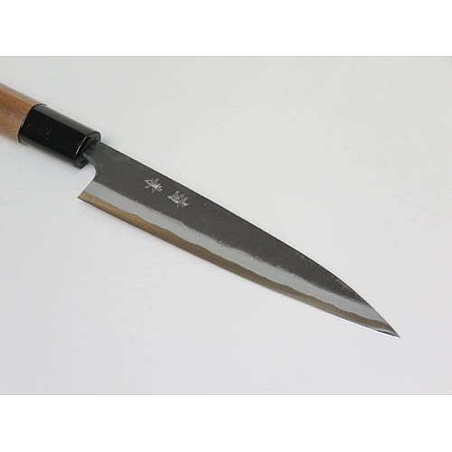 Нож кухонный Paring 150 мм лезвие,64HRC AOGAMI SUPER 3 слоя. HONMAMON (4573200702495)
