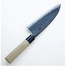 Ніж кухонний Deba 165 мм лезо, Shirogami #1, ручка - магнолія, HONMAMON (4580149741072)