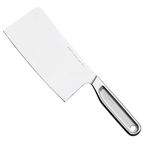 Ніж китайський кухарський Fiskars All Steel, 16 см, сріблястий (1062885)