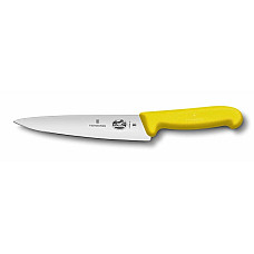 Кухонный нож Victorinox Fibrox Carving Vx5.2008.19, 19 см, с окт. ручкой