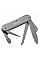 Ніж Victorinox Swiss Army 7 93мм/7функ/рифл/сріблястий