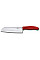 Кухонный нож Victorinox SwissClassic Santoku, 17 см, с июнь. ручкой, блистер