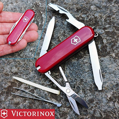 Ніж Victorinox Rambler 58мм/10функ/червоний
