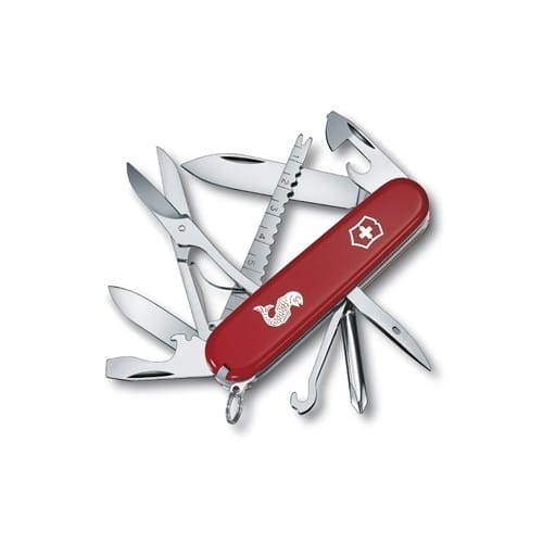 Ніж Victorinox Fisherman 91мм/17функ/червоний