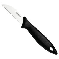 Кухонний ніж Fiskars Essential Black для чищення овочів, 7 см, з чорн.ручкою (1065580)