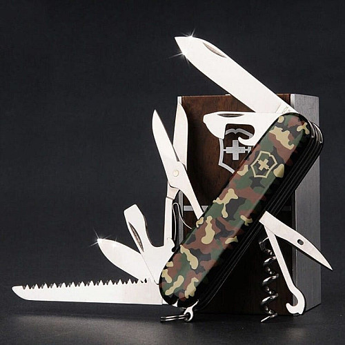 Нож Victorinox Huntsman 91мм/15функ/камуфляжный