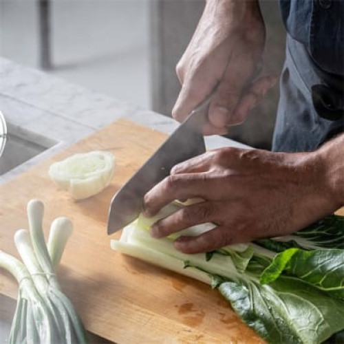 Ніж Santoku Fiskars All Steel, 17 см, сріблястий (1062884)